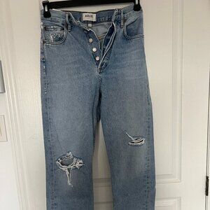 AGOLDE 90's Pinch Waist High Rise Straight JEANS SIZE 23